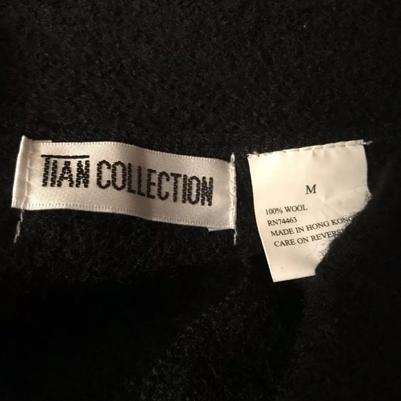 Ladies Wool Shirt Style Jacket/Sweater Size M - Picture 5 of 6